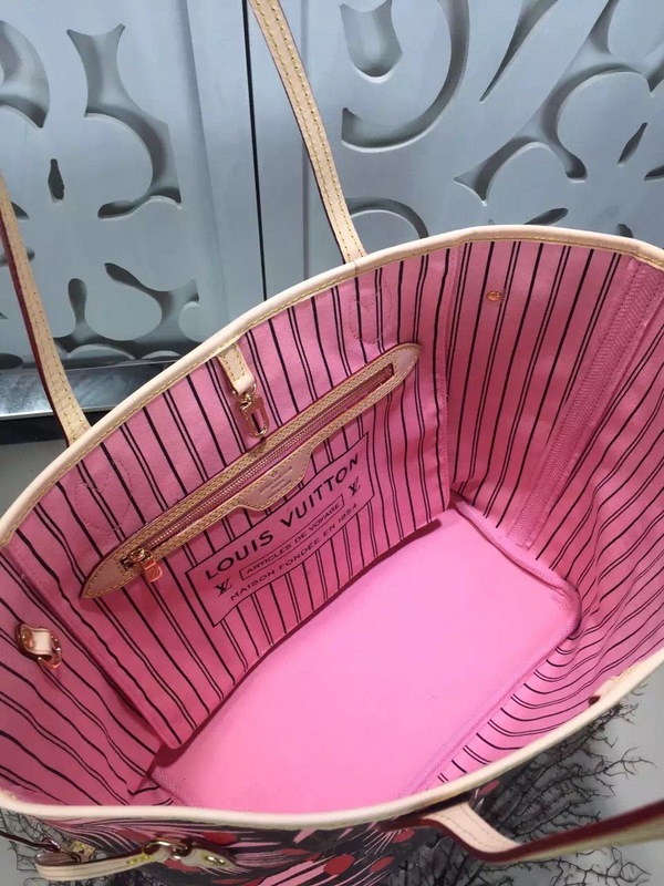 ルイヴィトン モノグラム スーパーコピージャングルドット プリント入り ネヴァーフルMM M41979